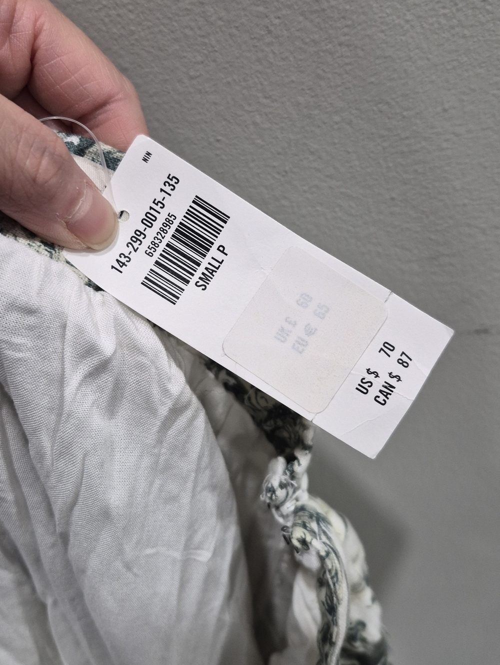 Abercrombie And Fitch Linen Blend Midi Tiered Skirt - Picture 6 of 7